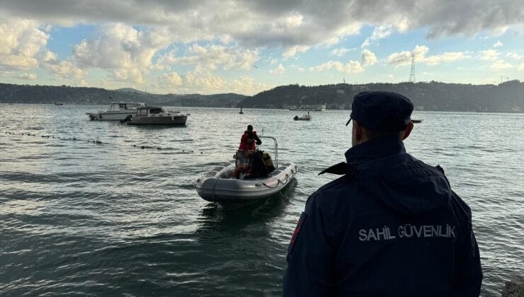 Sarıyer’de denizde kaybolan 2 kişiyi arama çalışmaları sürüyor