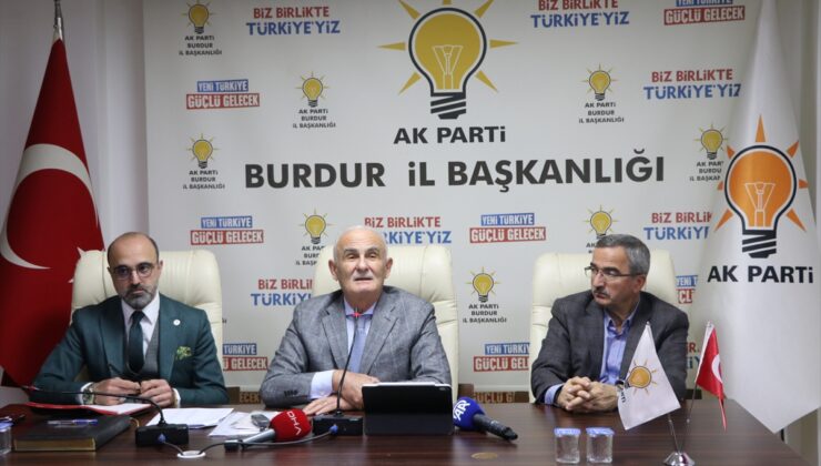 AK Parti Genel Başkan Yardımcısı Yılmaz, Burdur’da konuştu: